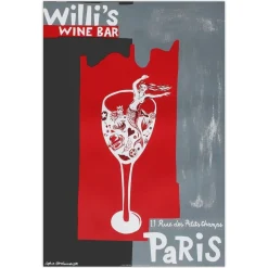 Willis Weinbar Poster von Herxheimer Sophie, 1997