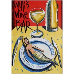 Willis Weinbar Poster von Jacques Loustal, 2004