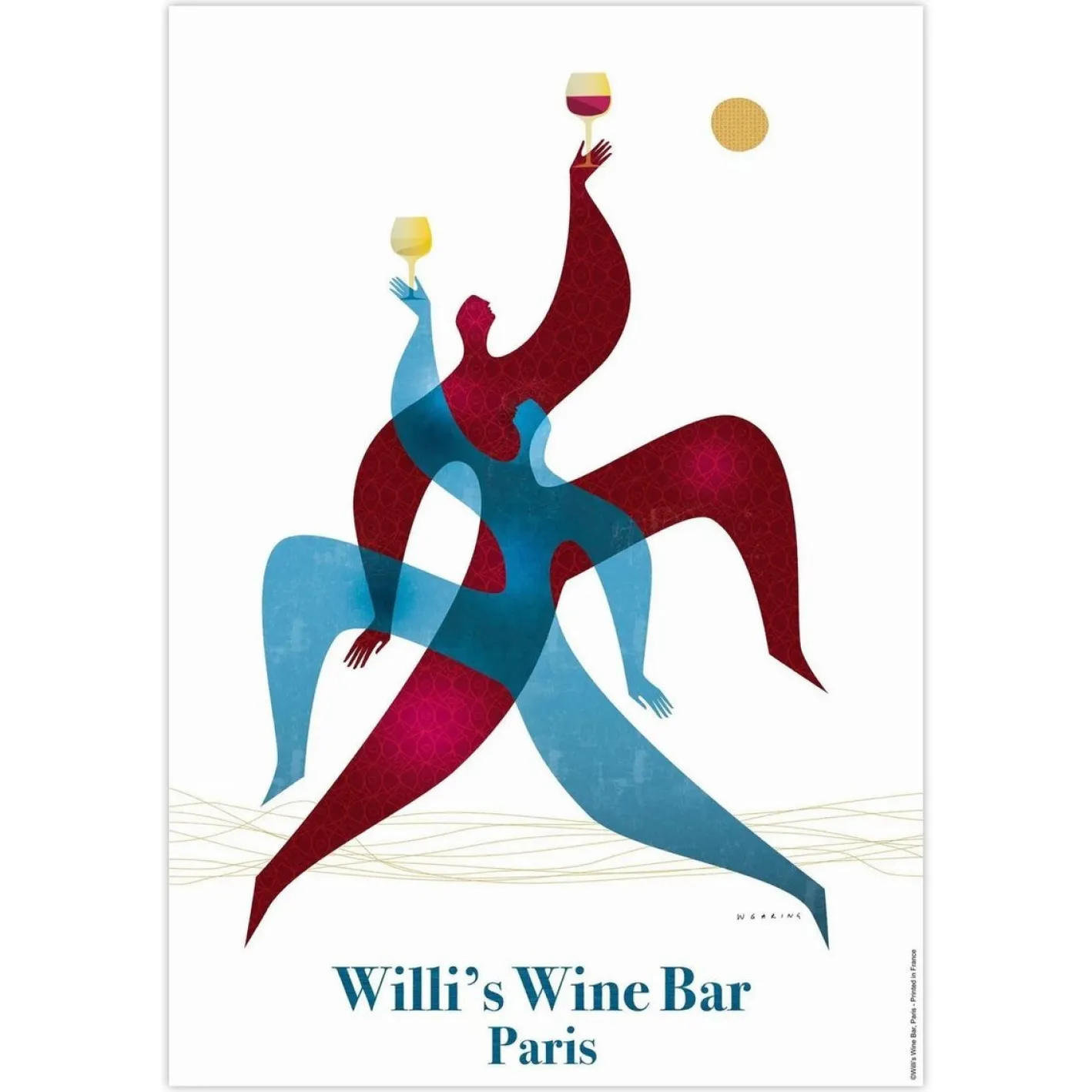 Willis Weinbar Poster von Paul Carrying, 2021