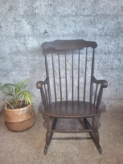 Windsor Schaukelstuhl von Stol Kamnik, 1960er