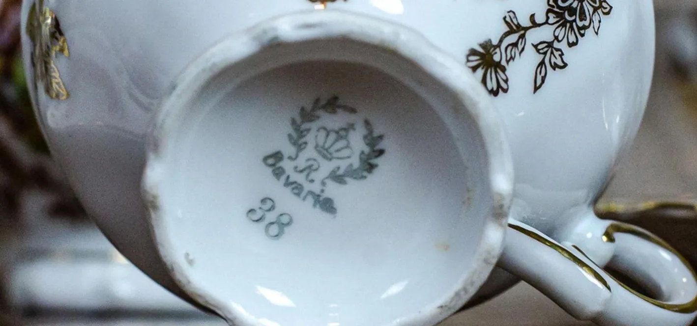 Winterlingbavaria Kaffeeservice, 1950er, 9er Set
