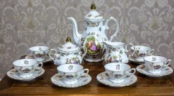 Winterlingbavaria Kaffeeservice, 1950er, 9er Set