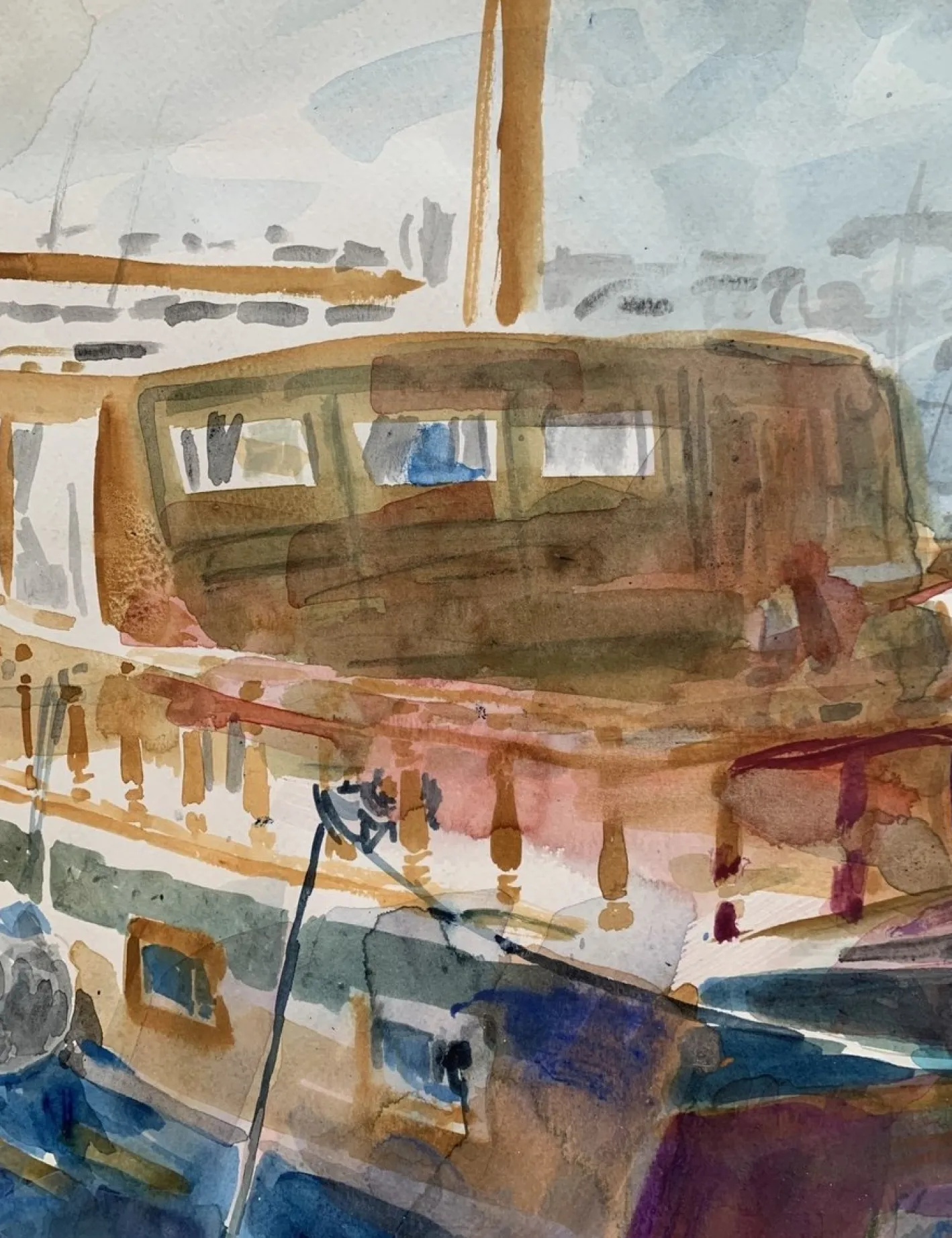 Włodzimierz Karczmarzyk, Monte Carlo, 2012, Aquarell