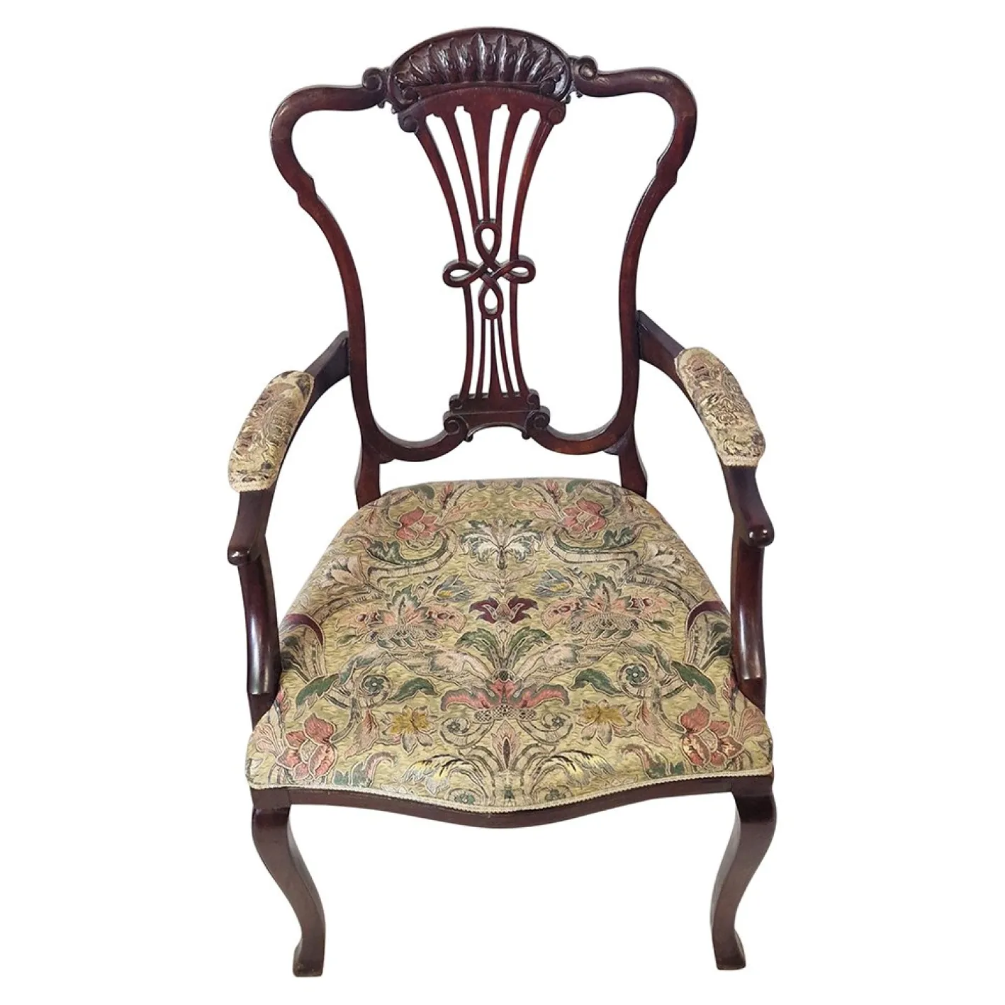 Wohnzimmer Set im Liberty Stil, 1920er, 6 . Set