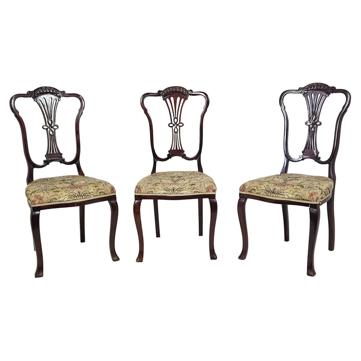 Wohnzimmer Set im Liberty Stil, 1920er, 6 . Set
