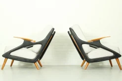 Wohnzimmer Set von Spruij Holland, 1954, 3er Set