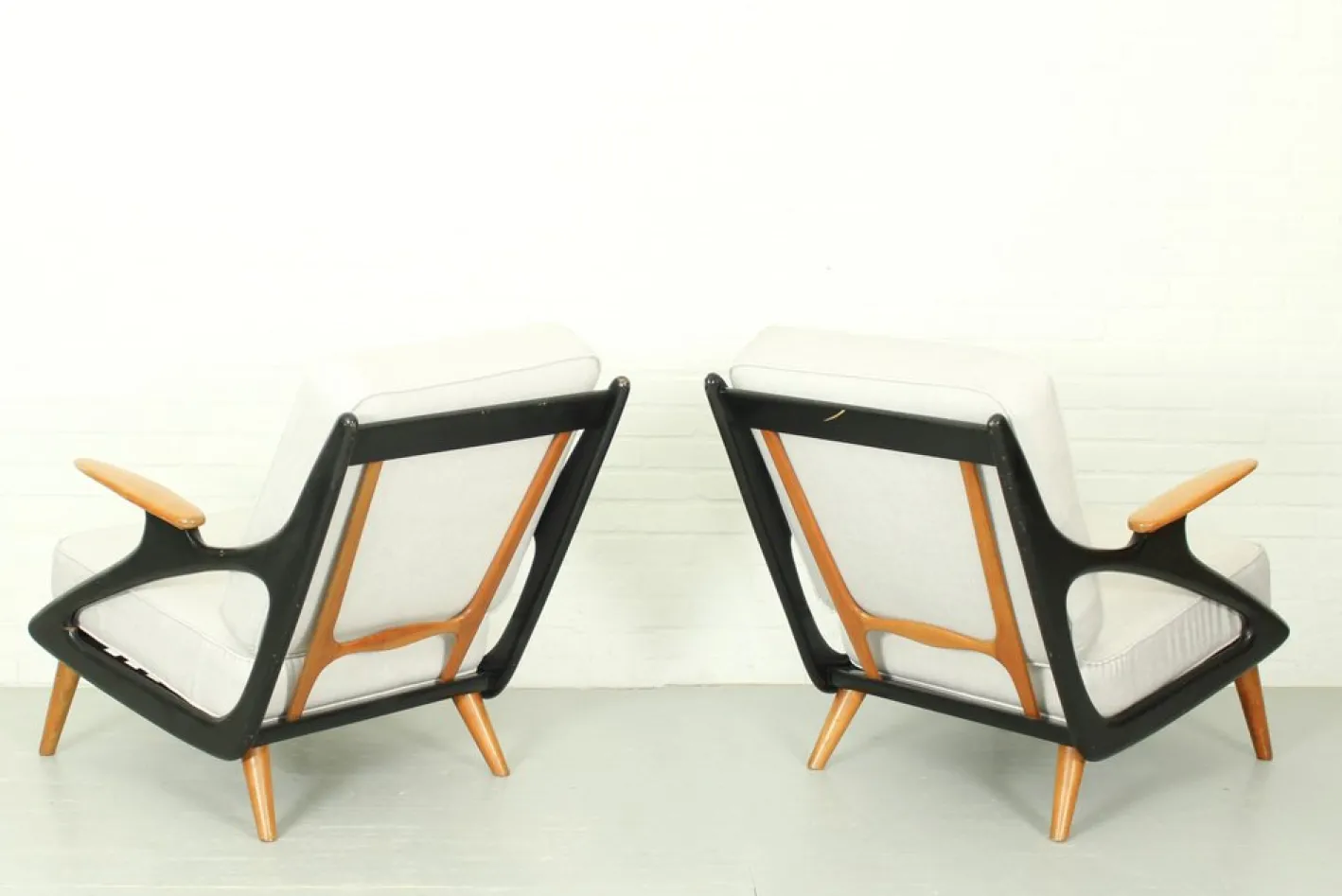 Wohnzimmer Set von Spruij Holland, 1954, 3er Set