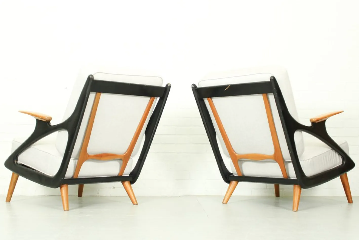 Wohnzimmer Set von Spruij Holland, 1954, 3er Set