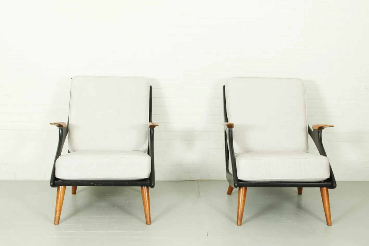 Wohnzimmer Set von Spruij Holland, 1954, 3er Set
