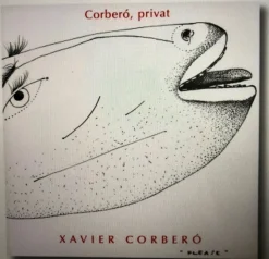 Xavier Corberó, Barcelona, 2008, Tusche auf Papier, gerahmt