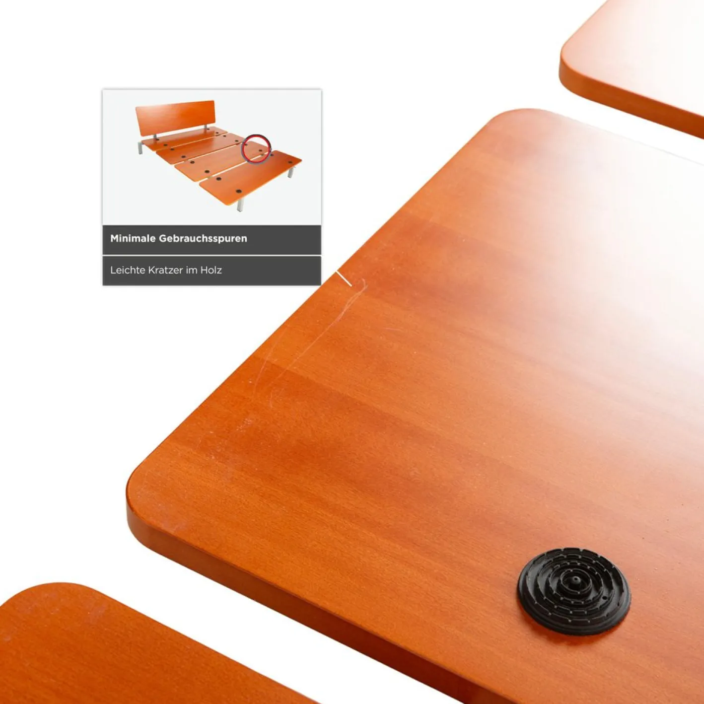 Xen Plattform Bett aus Holz von Cassina
