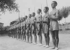 Young Boys Balilla beim Training - Original Vintage Photo - 1934 ca. Ca. 1934