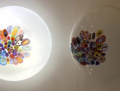 Zeitgenössische Murrine Sphere Wandlampe aus Murano Glas von Simoeng