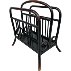 Zeitschriftenhalter aus Bugholz von Thonet, 1890er