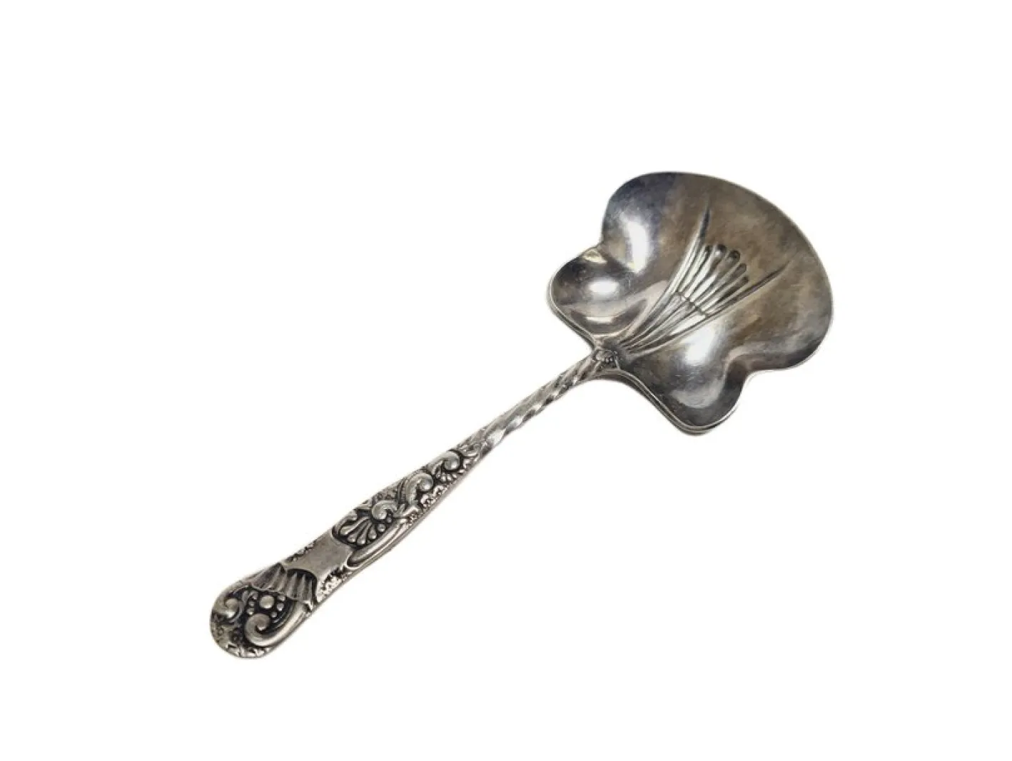 Zuckerdose mit Löffel im Jugendstil, 1920er