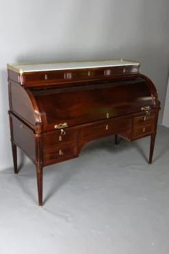 Zylinderförmiger Louis XVI Schreibtisch